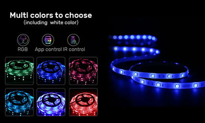 LED Strip Lights RGB 3535 ,5V 1M-30M,16 million colors, RGB , Led Strip Lighting Music Sync, Color Changing for Party Home
