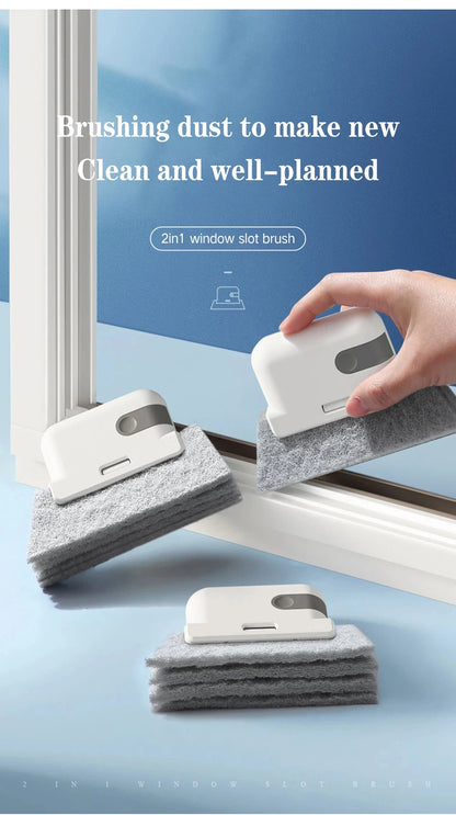 Gap Cleaning Brush, Window Recess Cleaning Brush, Kitchen Multi-function Cleaning Tool, All-purpose Gadget, Minimalist Design