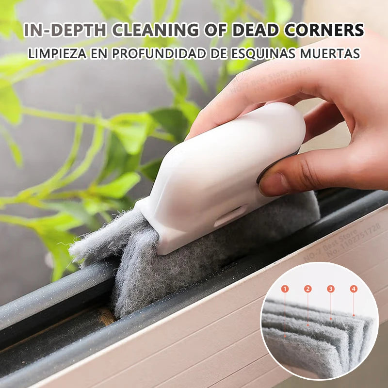 Gap Cleaning Brush, Window Recess Cleaning Brush, Kitchen Multi-function Cleaning Tool, All-purpose Gadget, Minimalist Design