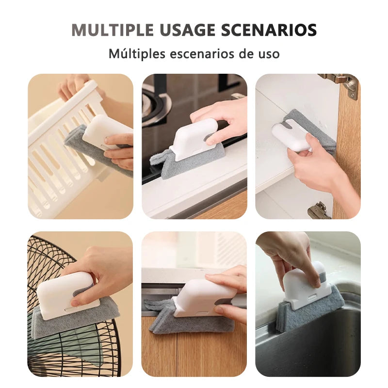 Gap Cleaning Brush, Window Recess Cleaning Brush, Kitchen Multi-function Cleaning Tool, All-purpose Gadget, Minimalist Design
