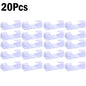 Cable Clips Organizer Drop Wire Holder Cord Management Self-Adhesive Cable Manager Fixed Clamp Wire Winder For Home Office Car