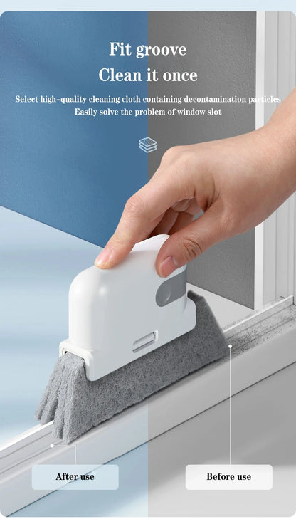 Gap Cleaning Brush, Window Recess Cleaning Brush, Kitchen Multi-function Cleaning Tool, All-purpose Gadget, Minimalist Design