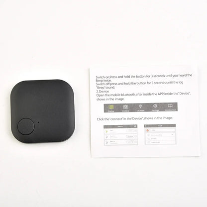 Mini GPS Tracker Bluetooth 5.0Anti-Lost Device Square Voice Control For Key Finder Car Wallet  Real Time Tracking Truck Locator
