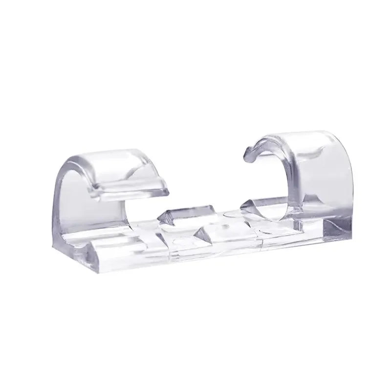 Cable Organizer Clips Cable Management Desktop & Workstation ABS Wire Manager Cord Holder USB Charging Data Line Bobbin Winder