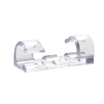 Cable Organizer Clips Cable Management Desktop & Workstation ABS Wire Manager Cord Holder USB Charging Data Line Bobbin Winder