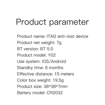 GPS Tracker Bluetooth 5.0 Anti-Lost GPS Mini Device Pet Elderly Kid Bag Wallet Car Tracking For IOS Android Smart Finder Locator