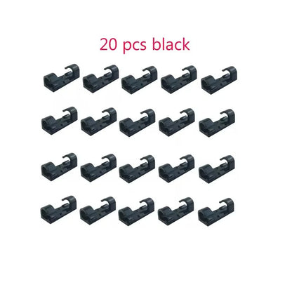 Cable Organizer Clips Cable Management Desktop & Workstation ABS Wire Manager Cord Holder USB Charging Data Line Bobbin Winder