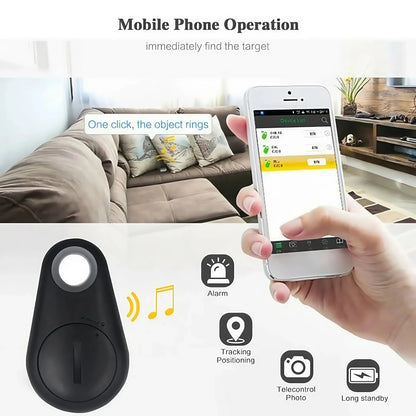 2025 Upgraded Bluetooth 5.0 Tracker-Waterproof Anti-Lost Device for Keys/Pets/Wallet/Luggage-Smart Locator with  Range&Alarm
