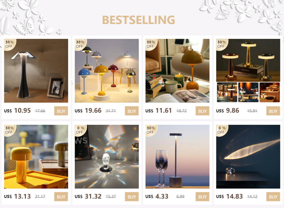 Sunset Table Lamp Projection Rainbow Night Light Atmosphere Home Decoration USB LED Photography Lighting for Wall Decor Lights