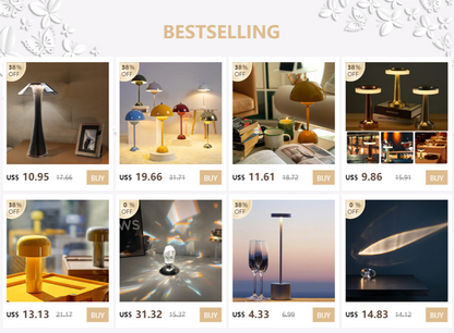 Sunset Table Lamp Projection Rainbow Night Light Atmosphere Home Decoration USB LED Photography Lighting for Wall Decor Lights
