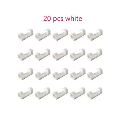 Cable Organizer Clips Cable Management Desktop & Workstation ABS Wire Manager Cord Holder USB Charging Data Line Bobbin Winder