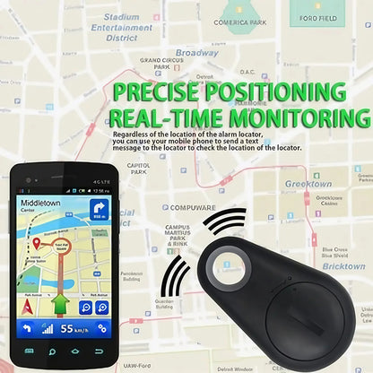 2025 Upgraded Bluetooth 5.0 Tracker-Waterproof Anti-Lost Device for Keys/Pets/Wallet/Luggage-Smart Locator with  Range&Alarm